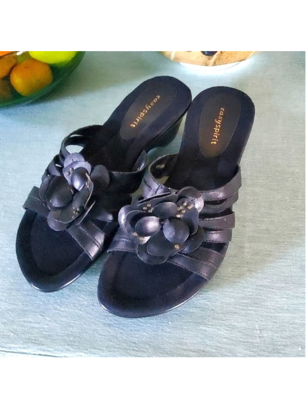 Easyspirit slipon sandals, sz 6.5m